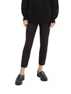 Spodnie damskie - TOM TAILOR Spodnie damskie, 14482 – Deep Black, 34W / 28L - miniaturka - grafika 1