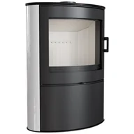 Piece wolnostojące - Piec stalowy kaflowy z domykaniem AB Ø 150 10 kW - miniaturka - grafika 1