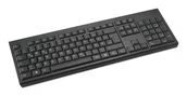 Klawiatury - Kensington KB150 EQ klawiatura Biuro RF Wireless QWERTZ Niemiecki Czarny K75561DE - miniaturka - grafika 1