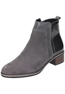 Kozaki damskie - Comfortabel Damskie kozaki z krótką cholewką 961593, szary - szary - 38 EU Weit - miniaturka - grafika 1