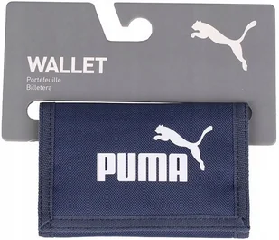 Puma Portfel Phase Wallet Cl Klasyczny Ciemny Granat Navy Na Prezent - Portfele - miniaturka - grafika 1