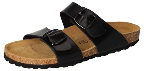 Cosmos Comfort Damskie kapcie 6108-701, czarny, 42 EU