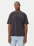 Koszulki męskie - HUGO T-Shirt Nebute 50542638 Czarny Loose Fit - miniaturka - grafika 1