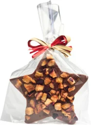 Czekolada mleczna gwiazdka z manufaktury 40 g z owocami liofilizowanymi - Czekolada - miniaturka - grafika 1