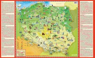 Mapy i plansze edukacyjne - ArtGlob, mapa ścienna dla dzieci Polska Młodego Odkrywcy MIDI - miniaturka - grafika 1