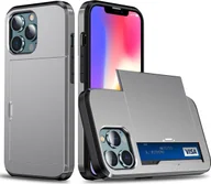Etui i futerały do telefonów - König Design Etui kompatybilne z Apple iPhone 13 Plastikowe miękkie etui - Etui na telefon komórkowy Szary - miniaturka - grafika 1