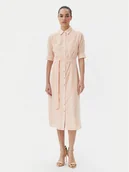 Sukienki - Fracomina Sukienka koszulowa FS25SD2003W78601 Różowy Regular Fit - miniaturka - grafika 1