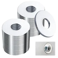 Śruby i nakrętki - 100 sztuk podkładek metalowych M6 x 18 mm, podkładki płaskie stalowe, podkładki płaskie ze stali nierdzewnej, podkładki ze stali nierdzewnej, podkładk - miniaturka - grafika 1
