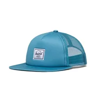 Czapki dla dzieci - Herschel Whaler Mesh Kids Classic Logo Unisex-Dorosły Czapka, NEON BLUE, rozmiar uniwersalny - miniaturka - grafika 1