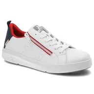 Sneakersy damskie - Sneakersy Białe 41906-80 (RI88-a) Rieker - miniaturka - grafika 1