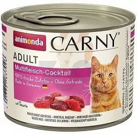 Animonda Cat Carny Adult multi koktajl mięsny 12 x 200g - Mokra karma dla kotów - miniaturka - grafika 1