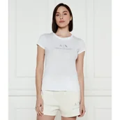 Koszulki i topy damskie - Armani Exchange T-shirt | Slim Fit - miniaturka - grafika 1