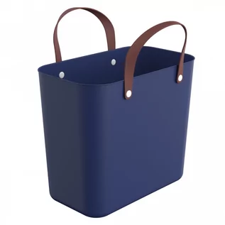 Torby ekologiczne - ROTHO Albula Style ekologiczna torba kosz na zakupy kolor niebieski Iris 25L - grafika 1