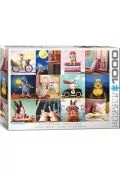 Puzzle 1000 Śmieszne króliki - Puzzle - miniaturka - grafika 3