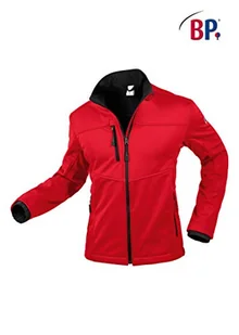 BP 1696-571-81-L męska kurtka softshell, stójka, zamek błyskawiczny z przodu, 255,00 g/m² 100% poliester, czerwony, L - Kurtki męskie - miniaturka - grafika 1