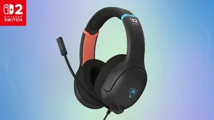 Turtle Beach Airlite Fit Nintendo Switch 2 black - Słuchawki - miniaturka - grafika 1