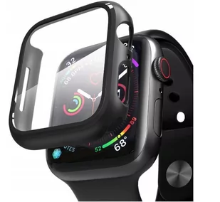 Etui + Szkło 2W1 Do Apple Watch 4/5/6/Se 40Mm Czarne - Akcesoria do smartwatchy - miniaturka - grafika 1