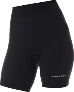 Brubeck LB10450 Spodnie 1/2 damskie RUNNING FORCE czarny XL - Spodnie sportowe damskie - miniaturka - grafika 1