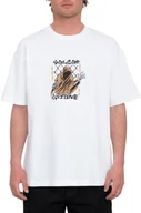 Koszulki męskie - t-shirt VOLCOM THUNDERTAKER TEE White - miniaturka - grafika 1