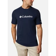Koszulki sportowe męskie - Koszulka męska Columbia CSC Basic Logo Tee Rozmiar: M / Kolor: niebieski - miniaturka - grafika 1