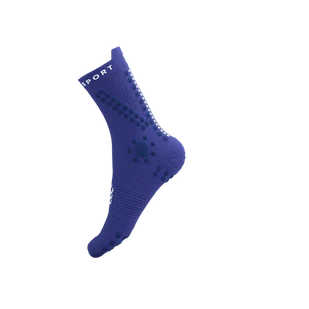 COMPRESSPORT Skarpetki do biegania trailowe ProRacing Socks V4 Trail dazzling blue/dress - Skarpetki sportowe męskie - miniaturka - grafika 8