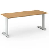 Biurka - B2B Partner Biurko Flexible 1800 x 800 mm, buk 468148 - miniaturka - grafika 1