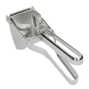 Praska do ziemniaków 27,5 x 9,5 x 8 cm srebrna - Pozostałe akcesoria kuchenne - miniaturka - grafika 1