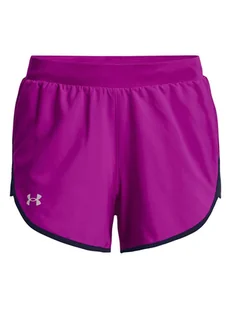 Under Armour Szorty sportowe w kolorze fioletowym - Spodnie sportowe damskie - miniaturka - grafika 1