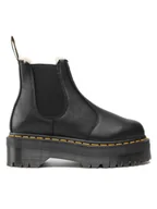 Botki damskie - Dr. Martens Sztyblety 2976 Quad Fl 25635001 Czarny - miniaturka - grafika 1