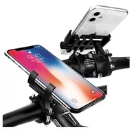 Akcesoria rowerowe - Uchwyt rowerowy Extreme Bike Alu na kierownicę do telefonu na rower motor hulajnogę czarny - miniaturka - grafika 1