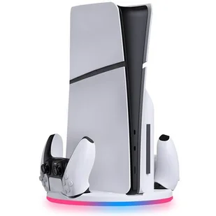 Stacja ładująca SNAKEBYTE SB923340 Biały RGB - Akcesoria do Playstation - miniaturka - grafika 1