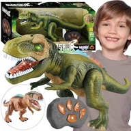 Zabawki interaktywne dla dzieci - WOOPIE Dinozaur Zdalnie Sterowany RC Tyrannosaurus Rex - miniaturka - grafika 1