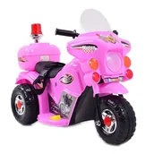 Pojazdy elektryczne dla dzieci - Pierwszy Motor Chopper Na Akumulator - Kogut, Miękkie Siedzenie, Pasy/Ll999 - miniaturka - grafika 1