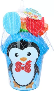 Zestaw wiaderko do piaskownicy piasku EDDY TOYS 29cm 5el - Zabawki do piasku - miniaturka - grafika 2