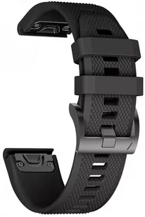 Tech-Protect PASEK SMOOTH FENIX 3/5X/3HR (26MM) BLACK BRANSOLETA CASE - Akcesoria do smartwatchy - miniaturka - grafika 1