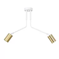Lampy sufitowe - Emibig Verno lampa sufitowa 2-punktowa biała 656/2 - miniaturka - grafika 1