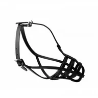 Kagańce dla psów - Dino Kaganiec skórzany nitowany 6 Jamnik - miniaturka - grafika 1