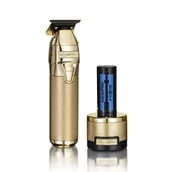 Trymery - BaByliss PRO FX ONE Skeleton trymer do włosów z wymienną baterią złoty - miniaturka - grafika 1