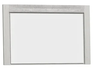 Lustro ścienne w ramie kraft biały Z9-G07 - Lustra Lustro ścienne w ramie kraft biały Z9-G07 - Lustra - miniaturka - grafika 1