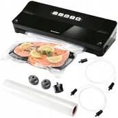 Zgrzewarki do folii i pakowarki próżniowe - Zgrzewarka Silvercrest SV125 do pakowania próżniowego żywności Folia czarna - miniaturka - grafika 1