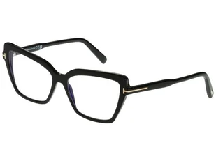 Dioptrie szkieł Tom Ford FT5948-B 001 - Okulary korekcyjne, oprawki, szkła - miniaturka - grafika 1