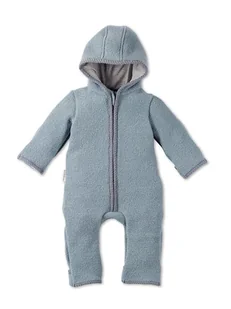 Hofbrucker Wełniany kombinezon w kolorze szaroniebieskim - Pajacyki dla niemowląt - miniaturka - grafika 1