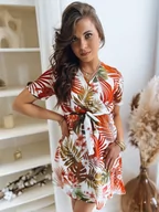 Sukienki - Sukienka MAINA biała Dstreet EY2316-M - miniaturka - grafika 1