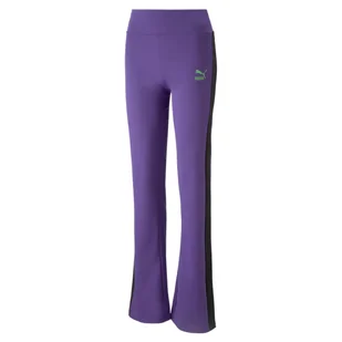 Spodnie dresowe damskie Puma x Dua Lipa T7 fioletowe 53662990-S - Dresy damskie - miniaturka - grafika 1