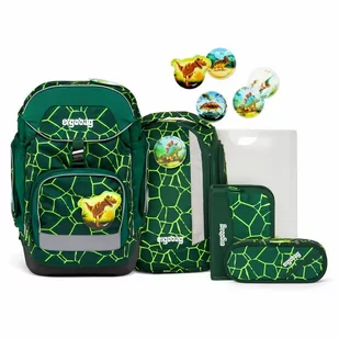 Ergobag Pack School Bag Set 6szt w tym Klettie Set bärrex - Zestawy szkolne - miniaturka - grafika 1
