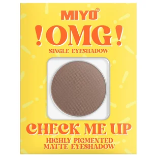 MIYO OMG Check Me Up BROWNIE 1.3 g - Cienie do powiek - miniaturka - grafika 1