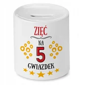 Skarbonki - Skarbonka Dla Zięcia na Urodziny Imieniny Prezent z Nadrukiem ze Zdjęciem - miniaturka - grafika 1