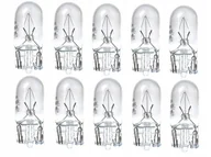 Żarówki samochodowe - ŻARÓWKA T10 W3W 12V 3W ŻARÓWKI CAŁOSZKLANE W2.1x9.5d ZESTAW ŻARÓWEK 10 szt - miniaturka - grafika 1