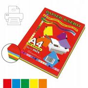 Papier do drukarek - Protos r ksero A4 80g/m2 mix 5 kolorów intensywnych PROTOS (100 arkuszy) - miniaturka - grafika 1