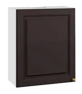 Meble kuchenne - Bristol Szafka Wisząca Wysoka Z Czarnym Okapem Gok-60-H92 Czarny Mat - miniaturka - grafika 1